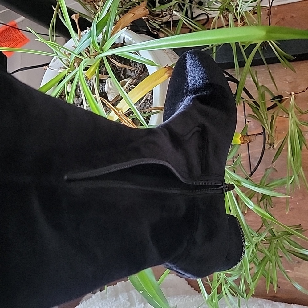 Michael Kors Black Over the Knee Boots - Picture 5 of 12